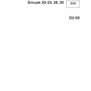 7742972 M.ATELIER D2-55 Groupe 20-23, 26, 30 - (08-2006)